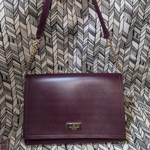 Kate Spade Deep Purple Leather Purse